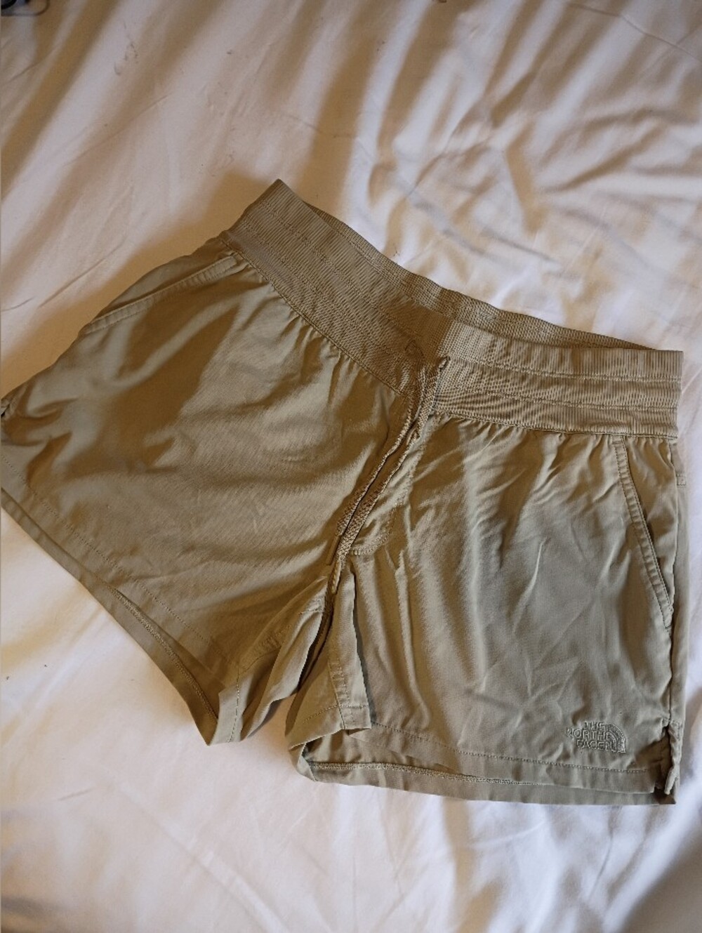 The North Face Women’s Khaki Athletic Pull-On Shorts